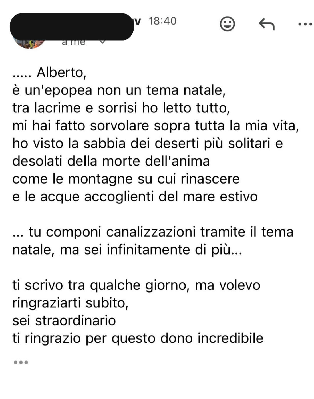 Testimonianza cliente 16 sulla carta astrale vedica di Alberto Riccio