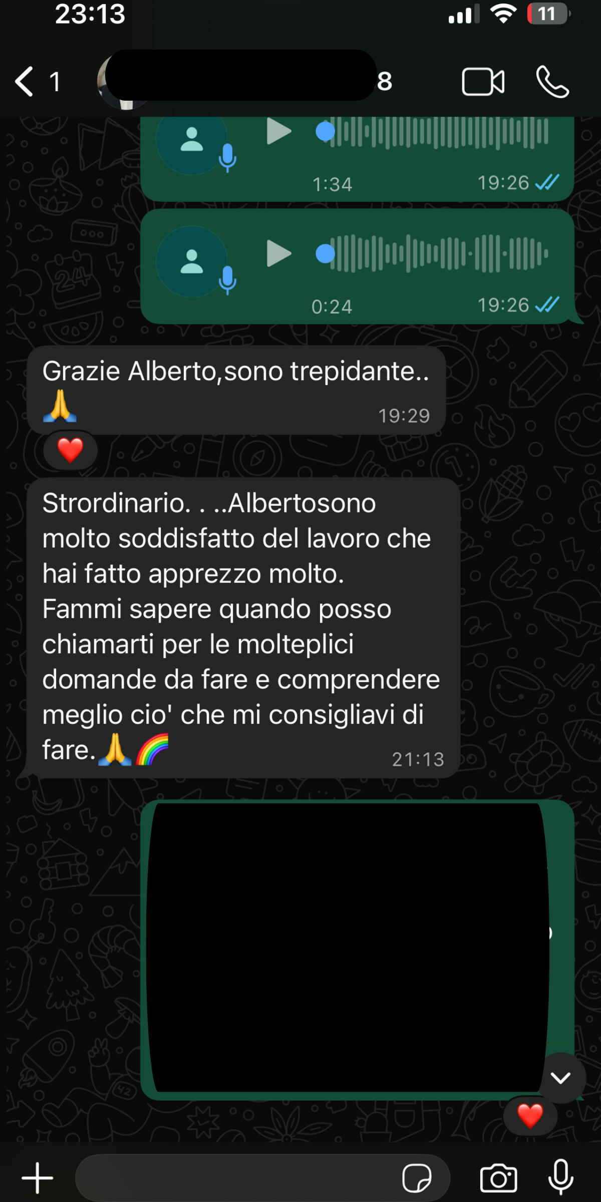 Testimonianza cliente 22 sulla carta astrale vedica di Alberto Riccio